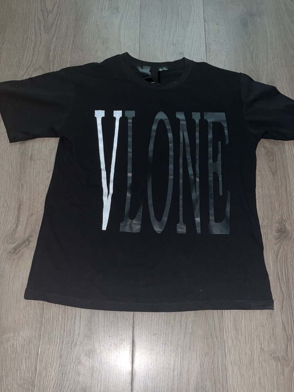 VLONE Medium Black Logo Tee